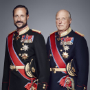 His Majesty King Harald and His Royal Highness Crown Prince Haakon. Published 15.01.2016. Handout picture from The Royal Court. For editorial use only, not for sale. Photo: Jørgen Gomnæs / The Royal Court.  
